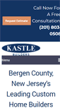 Mobile Screenshot of kastlebuilders.net